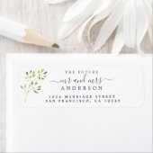 Chic Script Future Mr. Wedding Rücksendeadresse (Insitu)