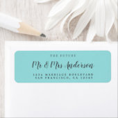 Chic Script Future Mr. Wedding Rücksendeadresse (Insitu)