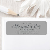 Chic Script Future Mr. Wedding Rücksendeadresse (Insitu)