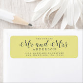 Chic Script Future Mr. Wedding Rücksendeadresse (Insitu)