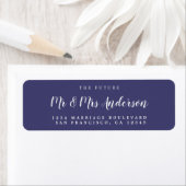Chic Script Future Mr. Wedding Rücksendeadresse (Insitu)