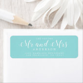 Chic Script Future Mr. Wedding Rücksendeadresse (Insitu)
