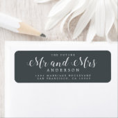 Chic Script Future Mr. Wedding Rücksendeadresse (Insitu)