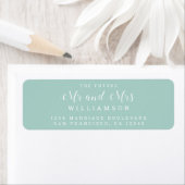 Chic Script Future Mr. Wedding Rücksendeadresse (Insitu)