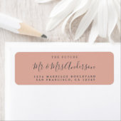 Chic Script Future Mr. Wedding Rücksendeadresse (Insitu)