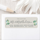 Chic Script Future Mr. Wedding Rücksendeadresse (Insitu)