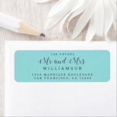 Chic Script Future Mr. Wedding Rücksendeadresse (Insitu)