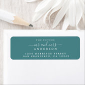 Chic Script Future Mr. Wedding Rücksendeadresse (Insitu)