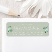 Chic Script Future Mr. Wedding Rücksendeadresse (Insitu)