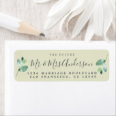 Chic Script Future Mr. Wedding Rücksendeadresse (Insitu)
