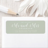 Chic Script Future Mr. Wedding Rücksendeadresse (Insitu)