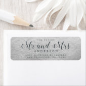 Chic Script Future Mr. Wedding Rücksendeadresse (Insitu)