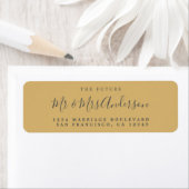 Chic Script Future Mr. Wedding Rücksendeadresse (Insitu)