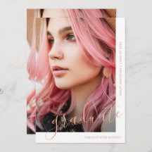 Chic Script Two Foto Abschluss