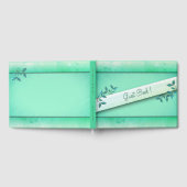 Chic Sea Green Gästebuch (Voll)