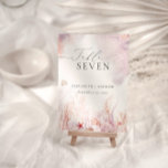 Chic Seashells Coral Underwater Wedding Tischnummer<br><div class="desc">Die zarte Aquarelltechnik zur Darstellung der Muscheln und Korallen erzeugt einen schönen, fast ätherischen Effekt, der sowohl verträumt als auch bezaubernd wirkt. Die weiche Rosa-Farbpalette verleiht dem Design eine Touch von Romantik und Eleganz. Das Ergebnis ist ein atemberaubendes Kunstwerk, das sicher die Aufmerksamkeit jedes Betrachters fesseln wird, der es sieht....</div>