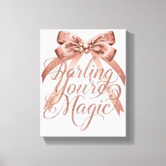 Chic Self Love and Empowerment Message Leinwanddruck (Vorderseite)