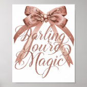 Chic Self Love and Empowerment Message Poster (Vorne)