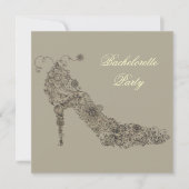 Chic Shoe ~ Einladungen (Vorderseite)