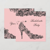 Chic Shoe ~ Einladungen (Vorne/Hinten)