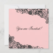 Chic Shoe ~ Einladungen (Rückseite)