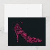 Chic Shoe ~ Postcard Postkarte (Vorne/Hinten)
