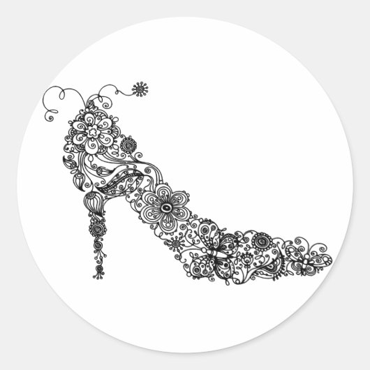 Chic Shoe ~ Stickers (Vorderseite)