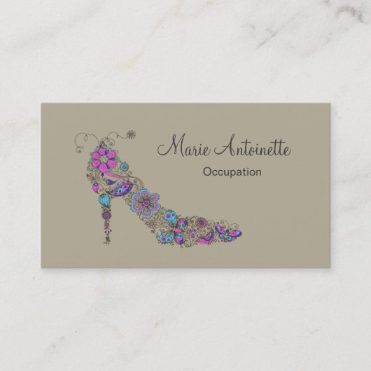 Chic Shoe ~ Visitenkarte (Vorderseite)