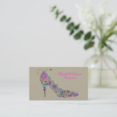 Chic Shoe ~ Visitenkarte (Stehend Vorderseite)