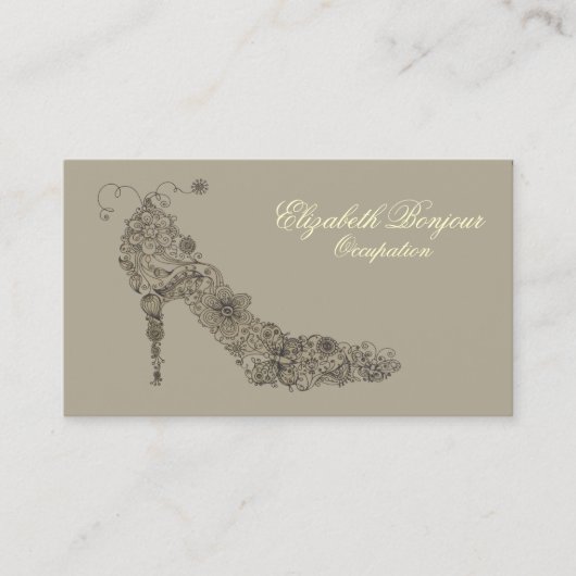 Chic Shoe ~ Visitenkarte (Vorderseite)
