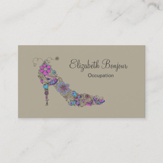 Chic Shoe ~ Visitenkarte (Vorderseite)