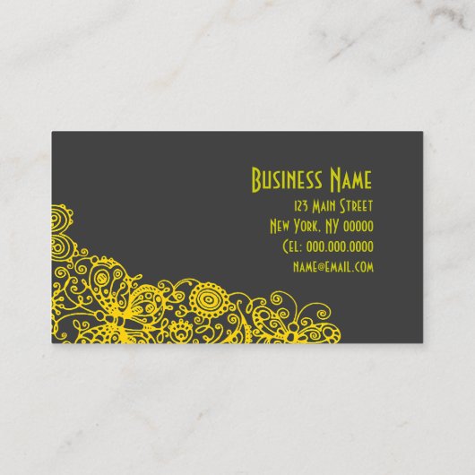 Chic Shoe ~ Visitenkarte (Rückseite)