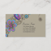 Chic Shoe - Visitenkarte (Rückseite)