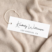 Chic Signature Script Hang Tag