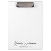 Chic Signature Script Klemmbrett (Vorderseite)