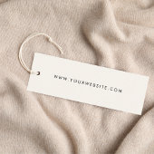 Chic Signature Script Label Hang Tag