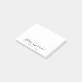 Chic Signature Script Post-it Klebezettel (angewinkelt)