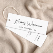 Chic Signature Script Price Hang Tag