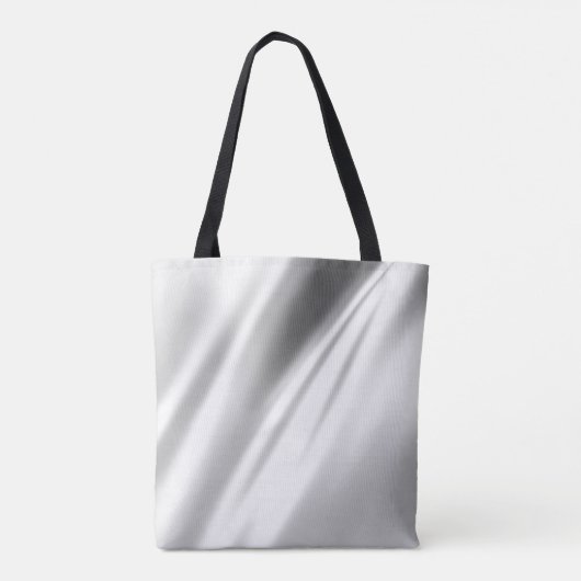 Chic silber Gold Imitate Glitzer Monogramm Tasche (Rückseite)