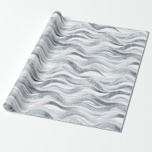 Chic Silver Glam Abstrakt Geburtstag