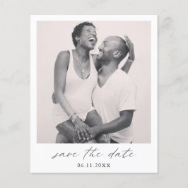 Chic Simple Foto Wedding Save the Date