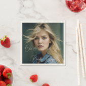 Chic & Simple: Klassische Napkin Designs Papier Na Serviette (Beispiel)