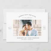 Chic & Simple Save the Date (Vorderseite)