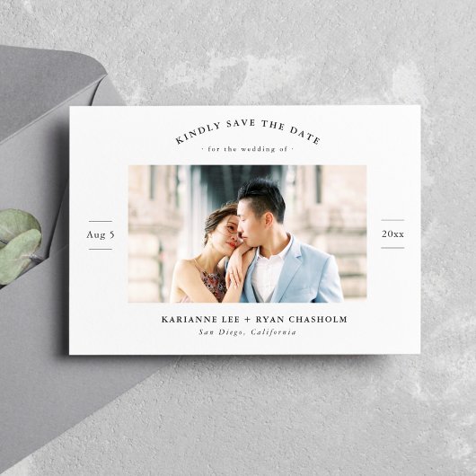 Chic & Simple Save the Date