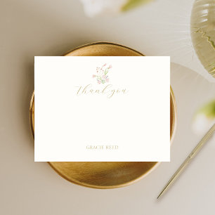 Chic & Simple Wildblume Wedding Vielen Dank