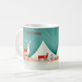 Chic Simplizität: Minimaler Weihnachtscup Kaffeetasse (Vorderseite Links)