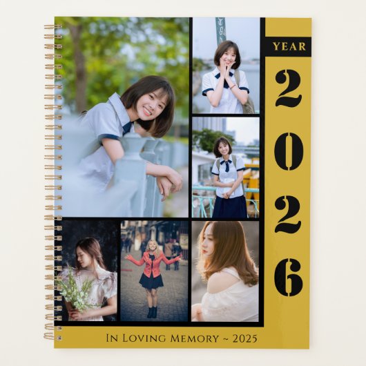 Chic Six Photos Custom Planner for Organization Planer (Vorderseite)