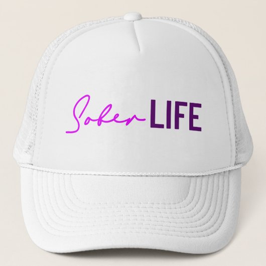 Chic Sobriety Truckerkappe (Vorderseite)