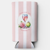 Chic Social Club Bachelorette Selters Dosenkühler (Vorderseite)