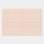 Chic Soft Blush Geschenkpapier Set (Vorderseite 2)